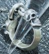 Photo8: Panther With Skull Triangle Wire O-ring & T-bar Ring (8)