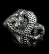 Photo1: Snake Ring (1)