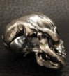 Photo18: Half Large Skull Full Head Ring (18)