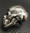 Photo15: Half Large Skull Full Head Ring (15)