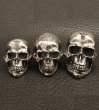 Photo20: Half Large Skull Full Head Ring (20)