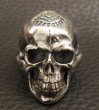 Photo8: Half Large Skull Full Head Ring (8)