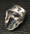 Photo6: Medium Large Skull Ring with Jaw (6)