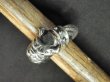 Photo14: Old Single Bulldog Cable wire Bangle Ring (14)