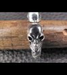 Photo17: Quarter Skull With Cable Wire Bangle Ring (17)