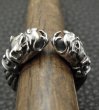 Photo13: Quarter Bolo Neck Bulldog Cable Wire Bangle Ring (13)