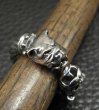 Photo16: Quarter Bolo Neck Bulldog Cable Wire Bangle Ring (16)