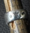 Photo8: Battle-Ax Round Stamp Ring (8)