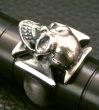 Photo9: Skull Iron Cross Ring (9)