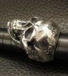 Photo9: Large Skull Full Head Up Word Face Ring (9)