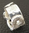 Photo3: Snake Ring (Platinum Finish) (3)