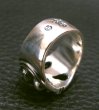 Photo13: Ｍedium Cross Oval Roll Ring (13)