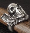 Photo19: Skull Wing Ring (19)