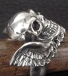 Photo9: Skull Wing Ring (9)