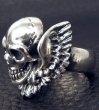 Photo7: Skull Wing Ring (7)