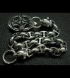 Photo19: Sculpted Oval Keeper With 2Panthers & All Smooth Anchor・H.W.O・Wallet Chain (19)