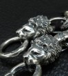 Photo16: Snake Keeper With 2Lions & Maltese Cross H.W.O Chiseled Anchor Links Wallet Chain (16)