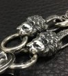 Photo9: Crown Sculpted Oval Keeper With 2Lion & Smooth Anchor Chisaled H.W.O Chain Links Wallet Chain (9)