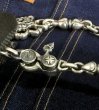 Photo8: 1/8 Knuckle Duster Keeper With 6 Noodle Links Atelier Mark On Clip Wallet Chain / Atelier Mark Wallet Post (8)